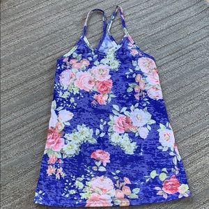 Floral tank top